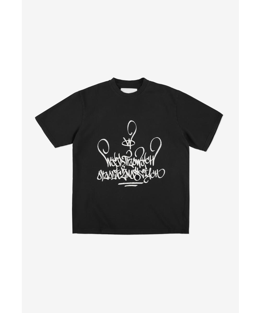 T-shirt WWO Tagger Washed Black