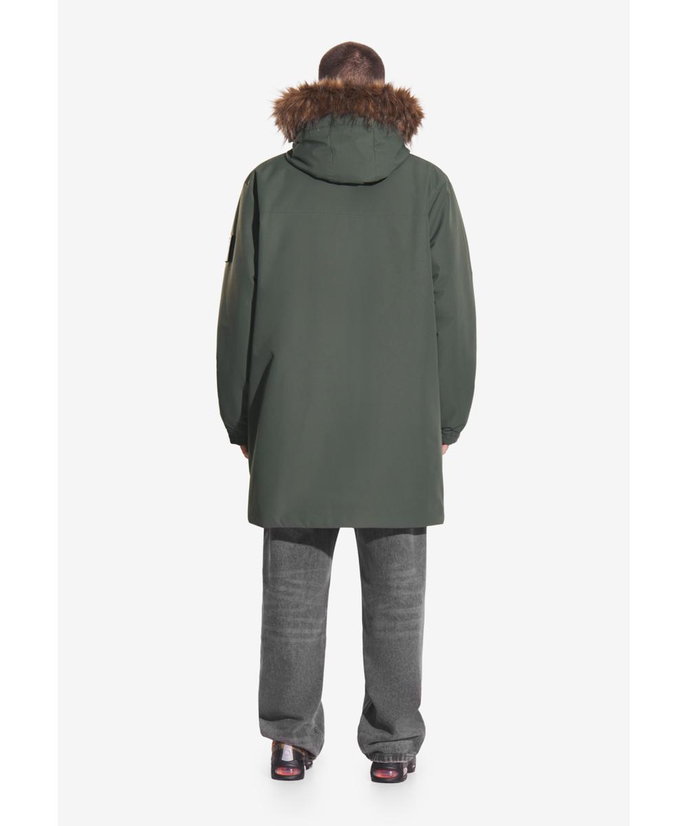 Expedition kurtka parka męska oliwkowa