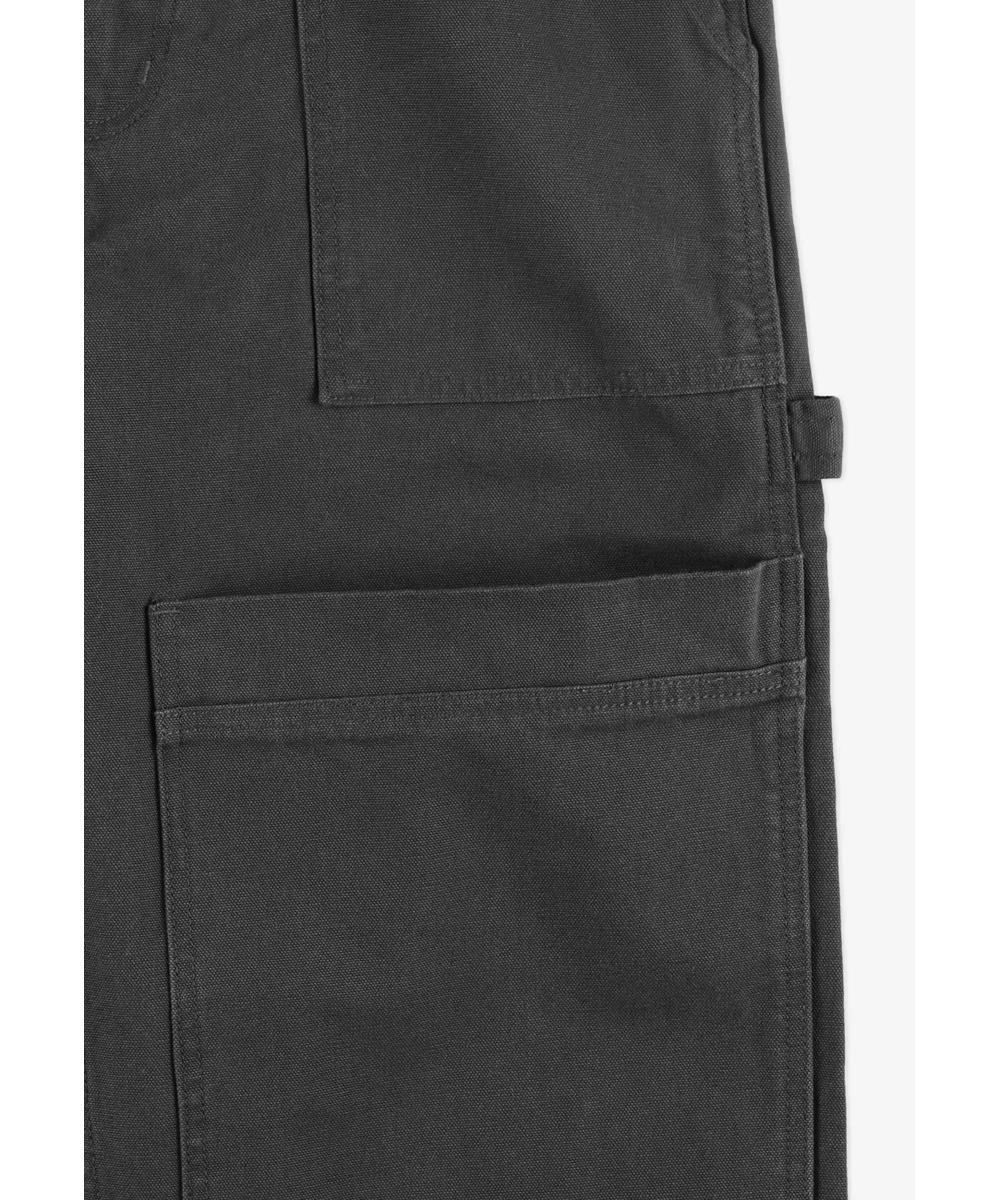 Utility spodnie męskie bawełniane ciemnoszare