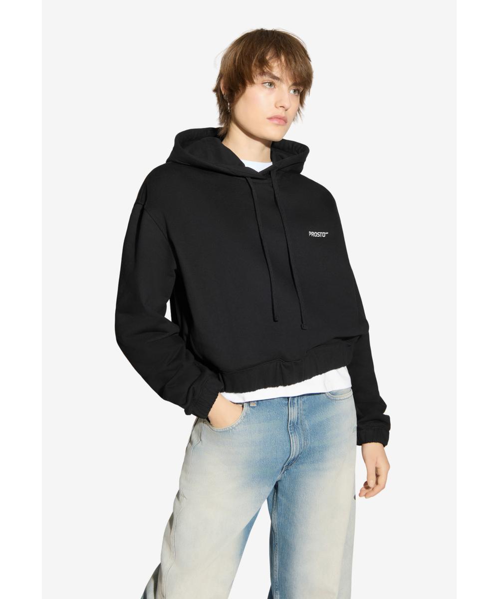 Bomb bluza z kapturem damska czarna