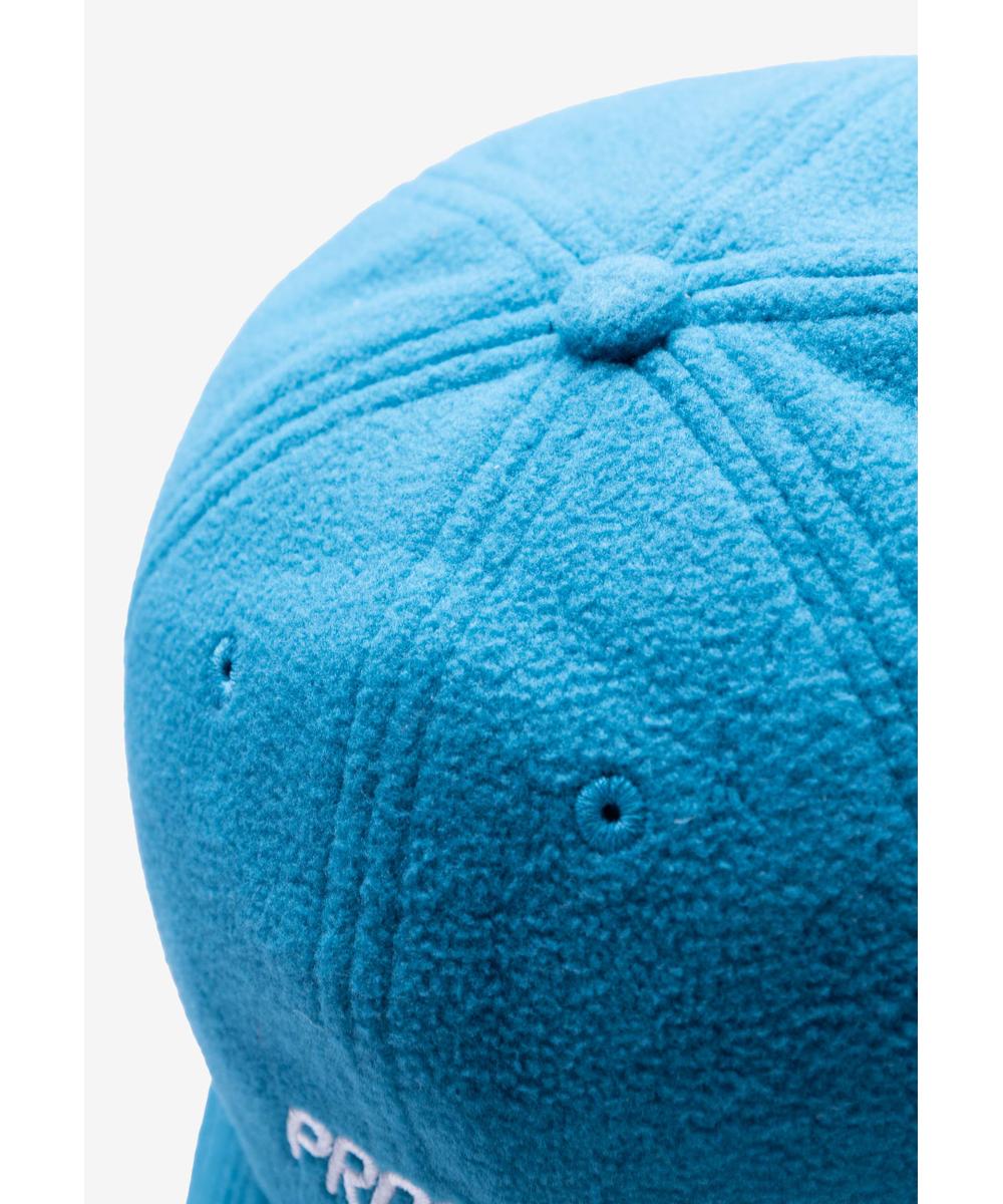 Fleece czapka z daszkiem turkusowa