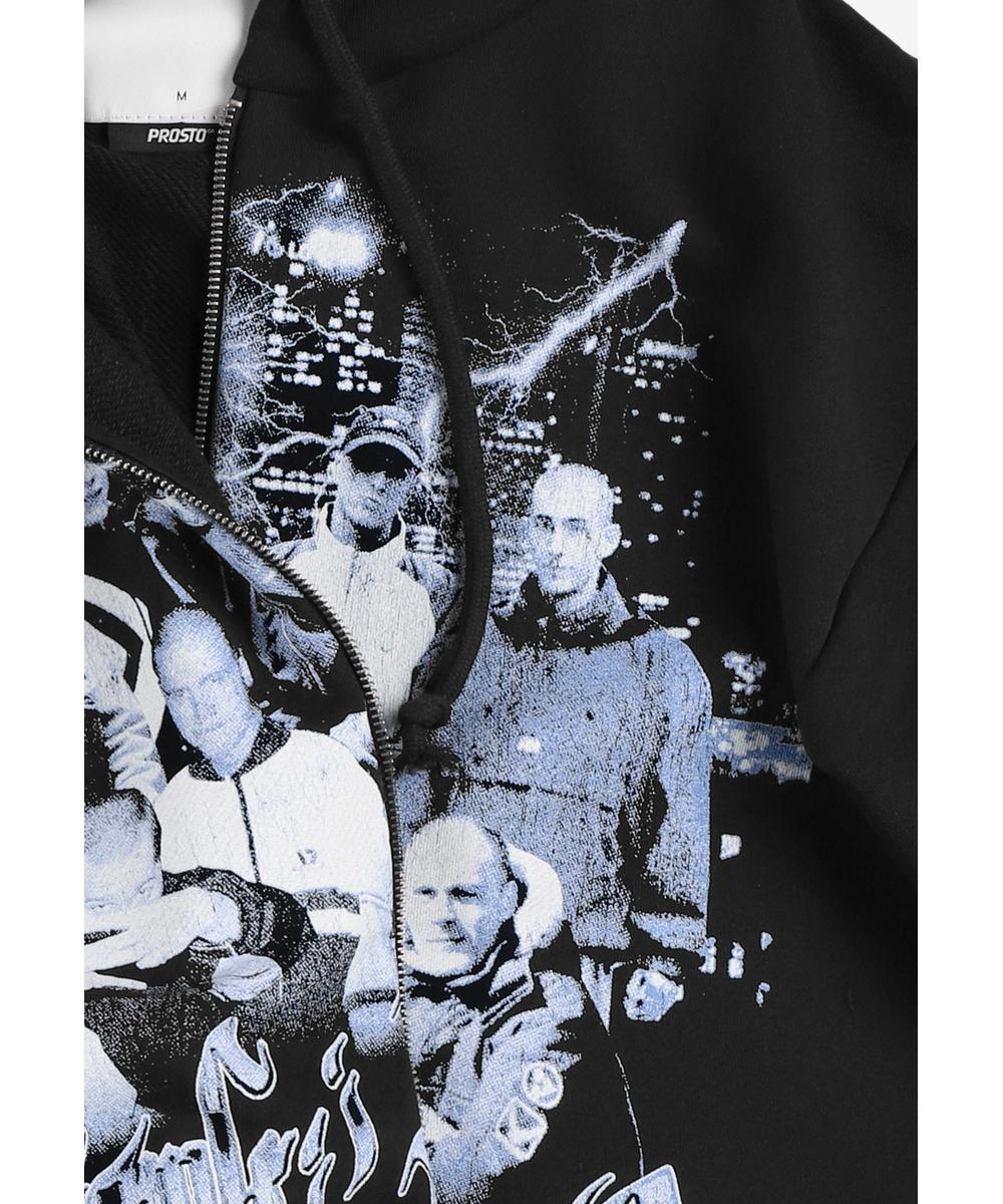 Hoodie ZIP Tribute Black