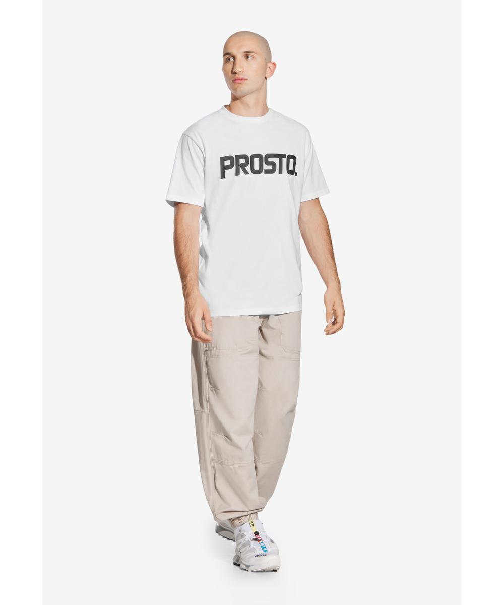 Biglog t-shirt męski bawełniany biały