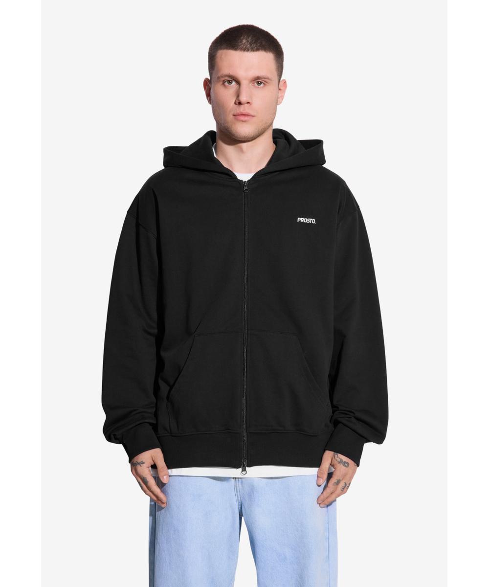 Brons bluza z kapturem męska czarna