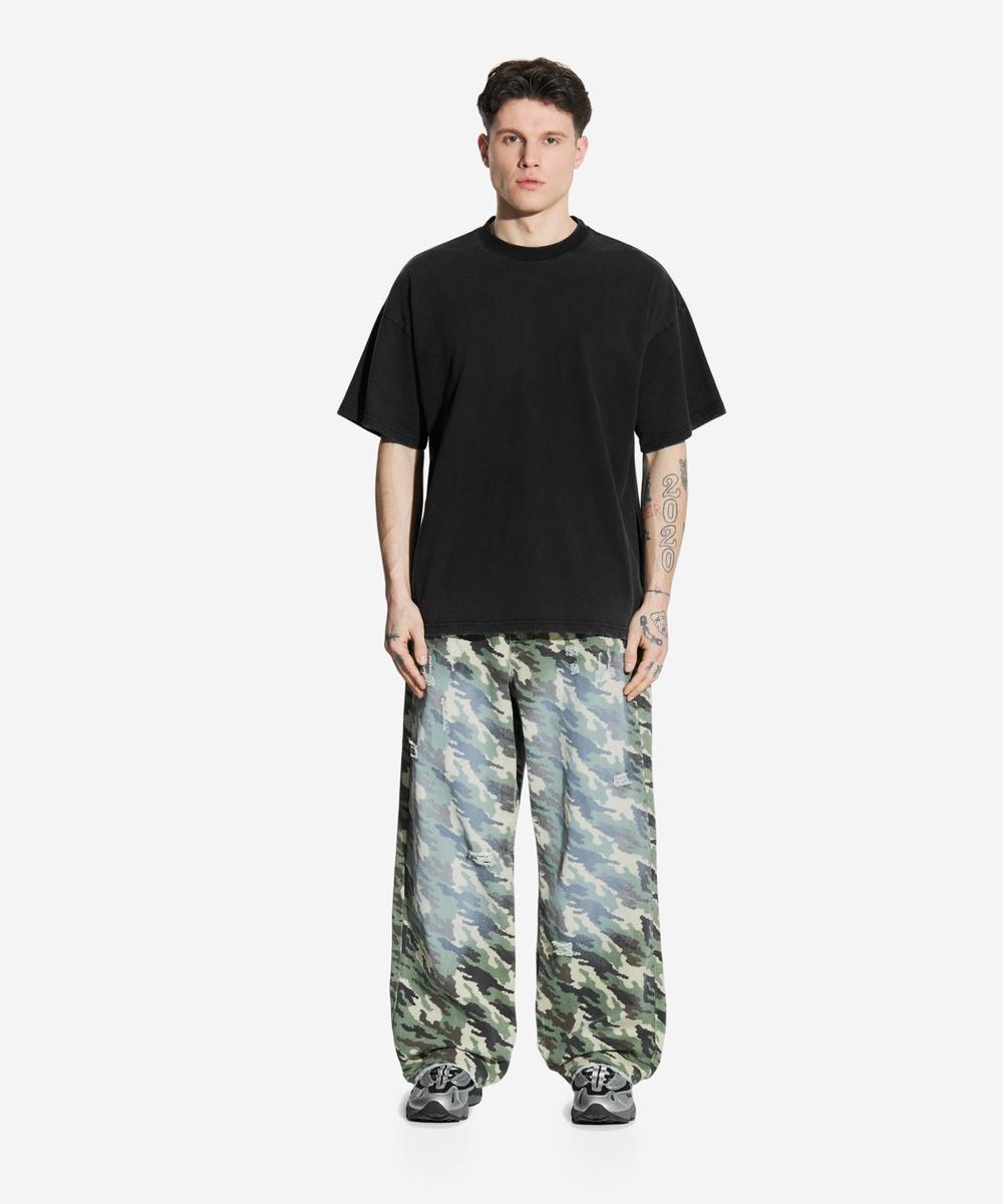 FTSHP x Prosto Camo spodnie wielokolorowe