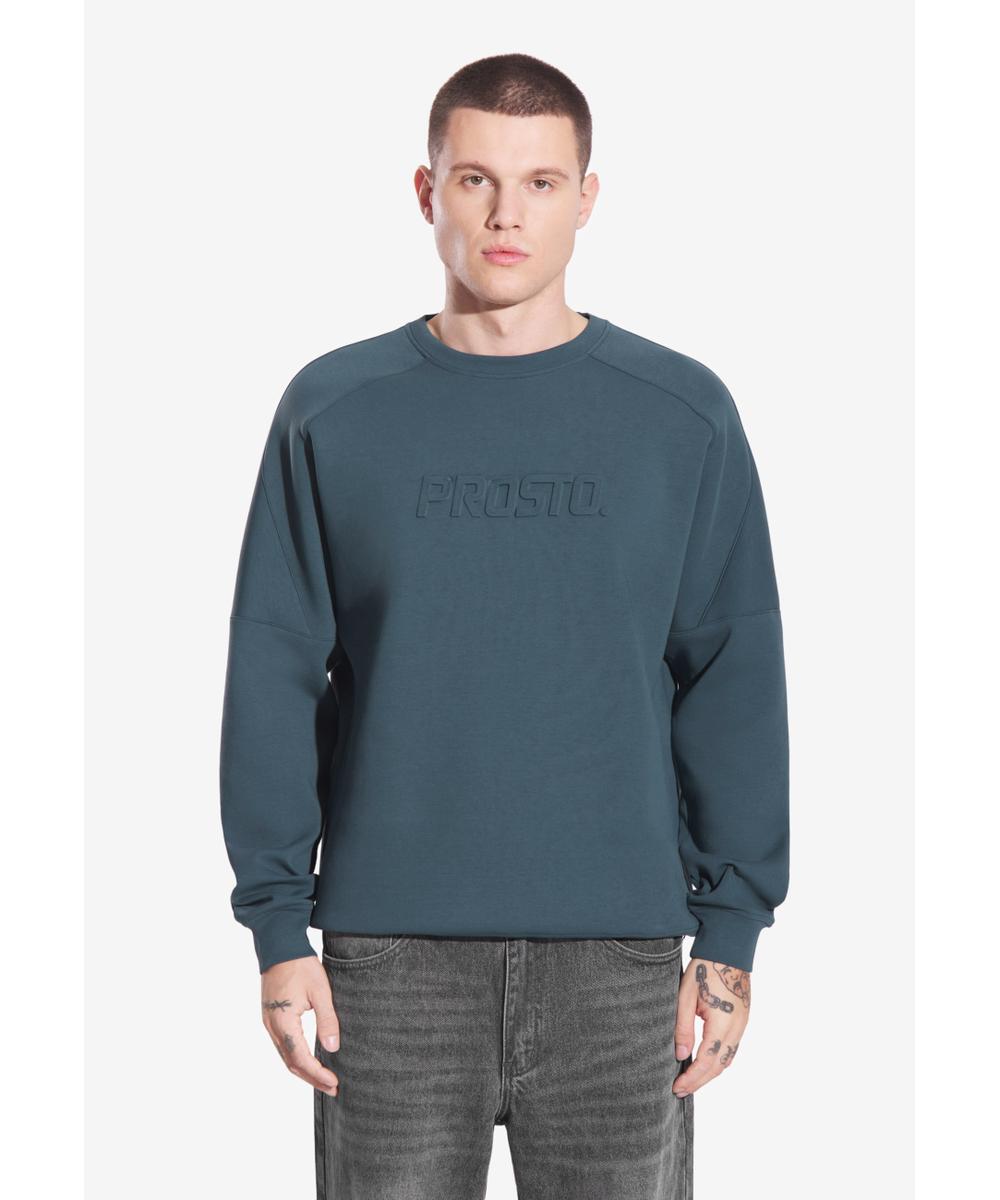 Dion bluza interlock turkusowa