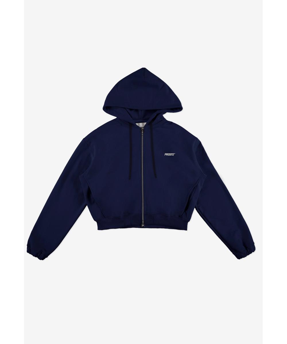 Bomb bluza z kapturem damska granatowa