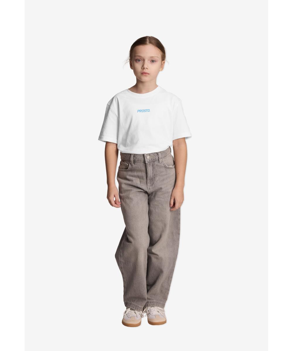 Taśma t-shirt dziecięcy biały