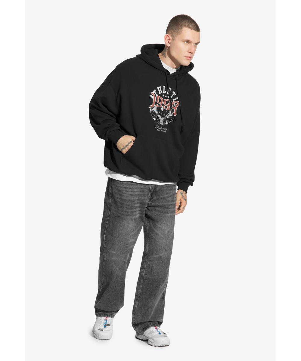 Athletic bluza z kapturem męska czarna