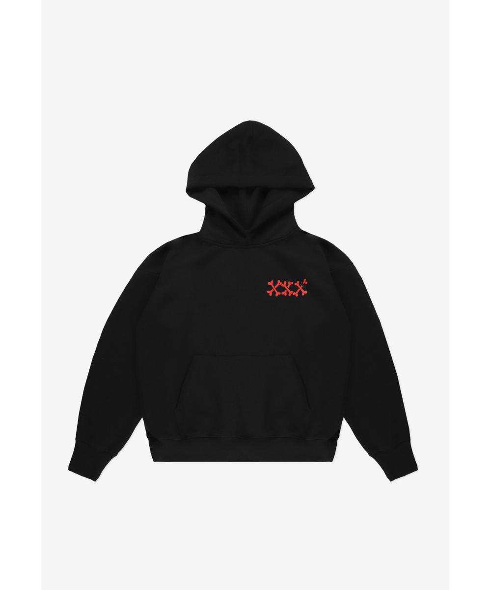 JJ Lenar bluza z kapturem czarna