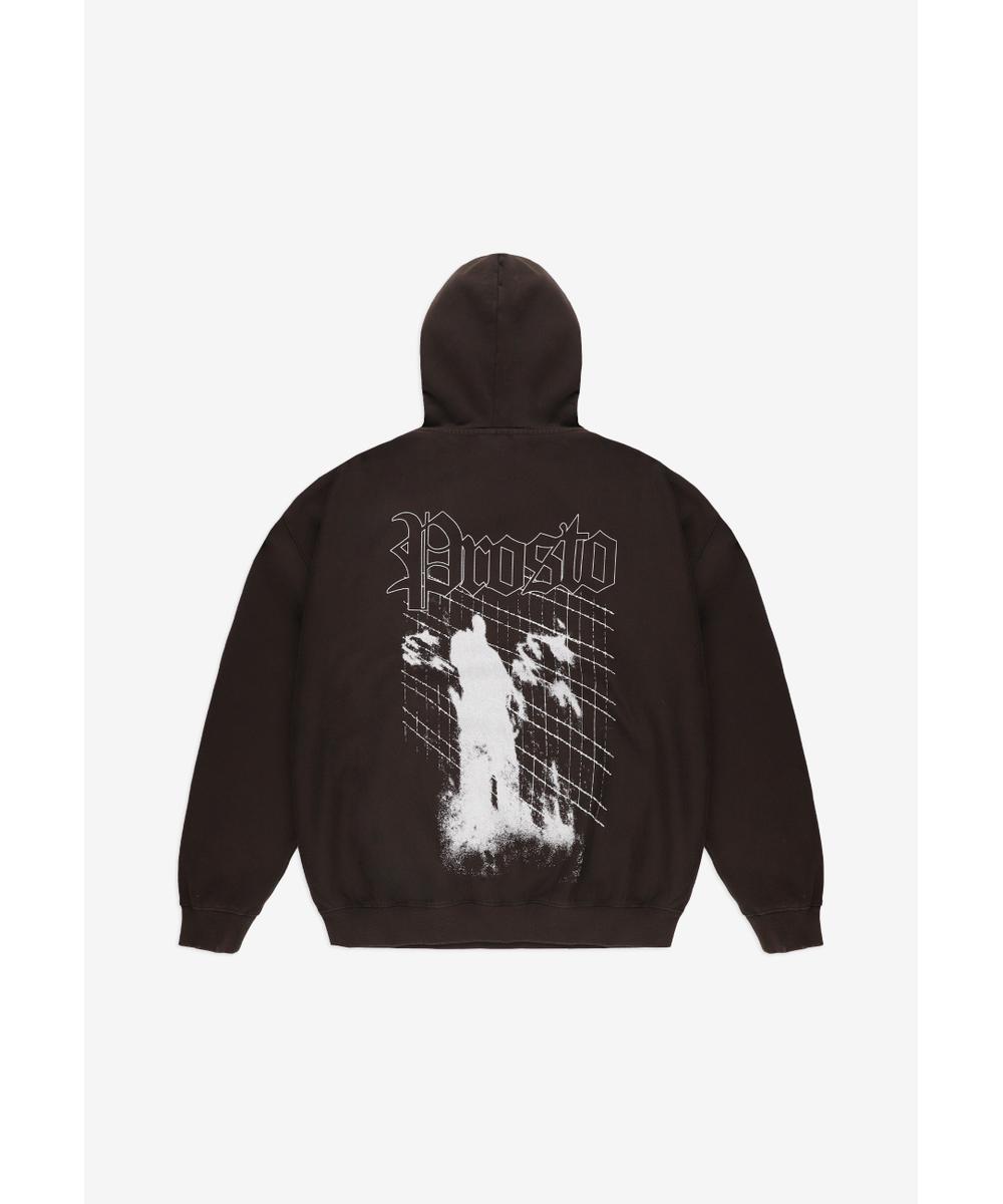 Shadow bluza z kapturem męska czarna