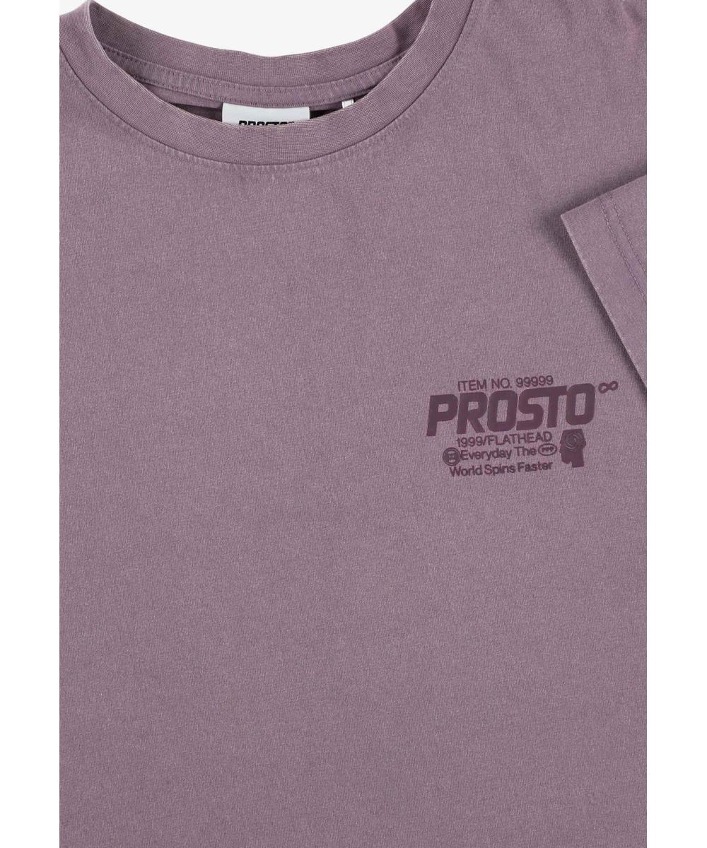 Flathead t-shirt męski lawendowy