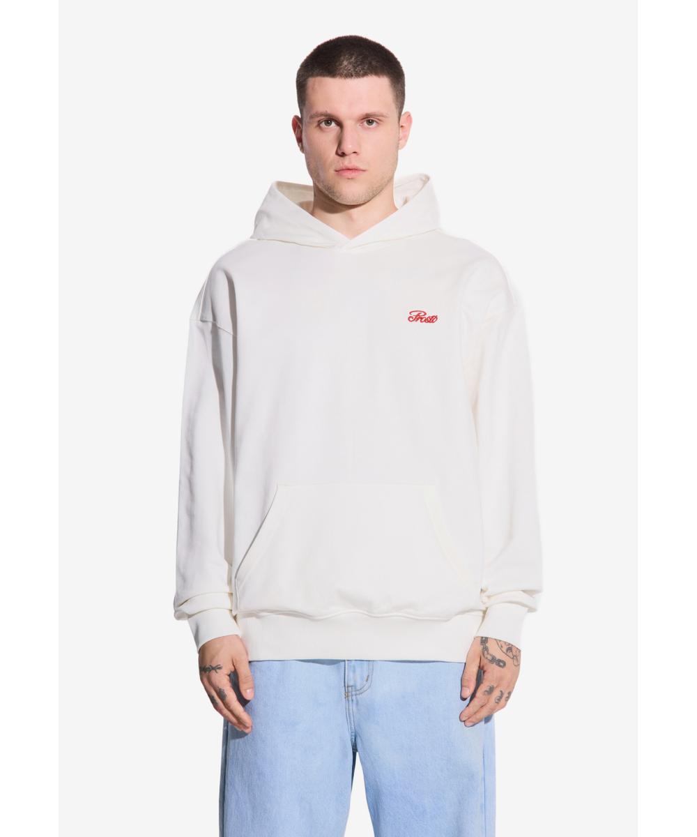 Essence bluza z kapturem męska kremowa