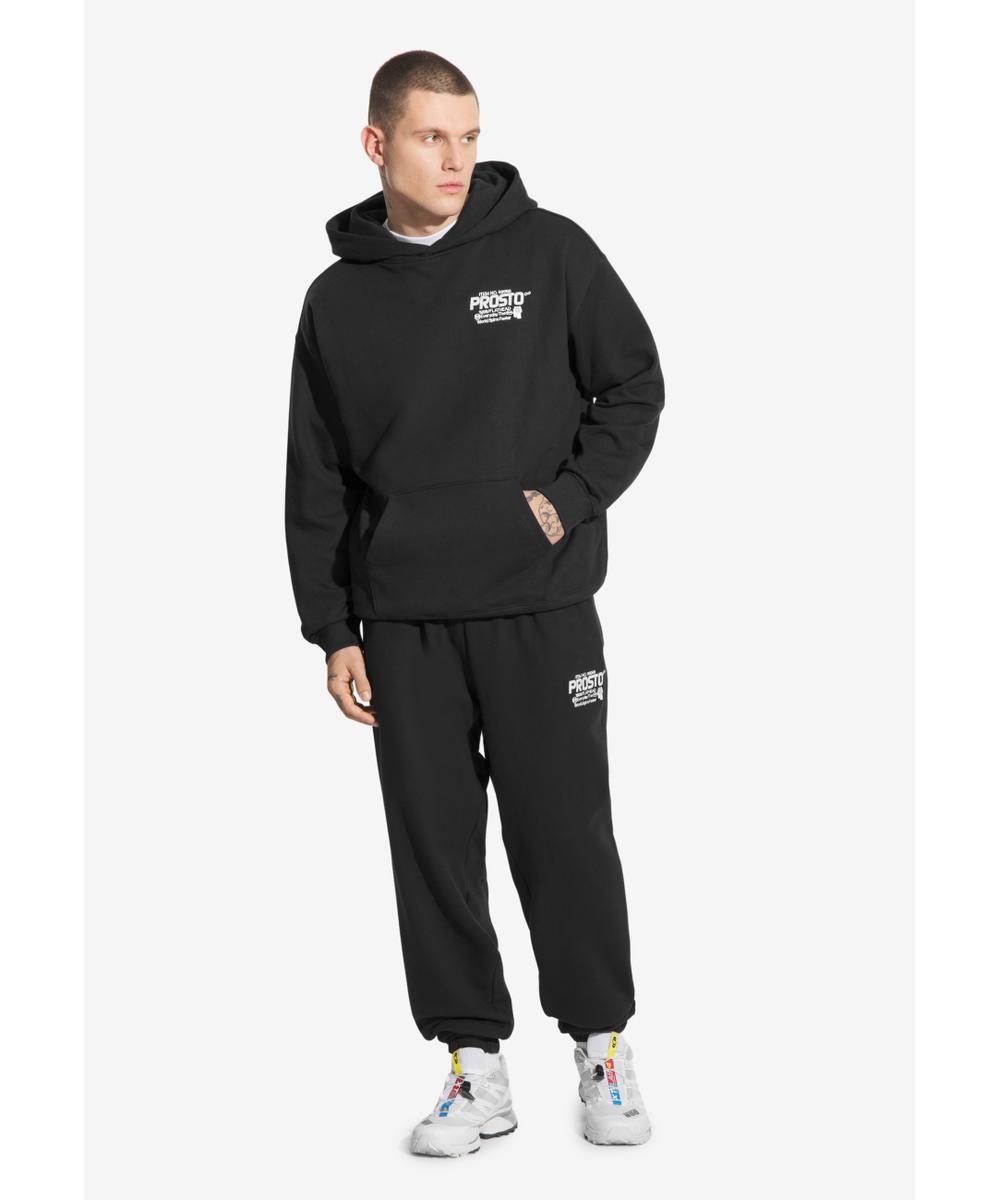 Flathead spodnie dresowe męskie czarne