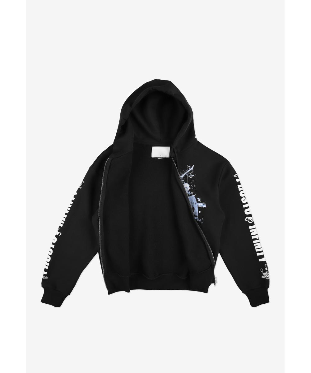 Hoodie ZIP Tribute Black