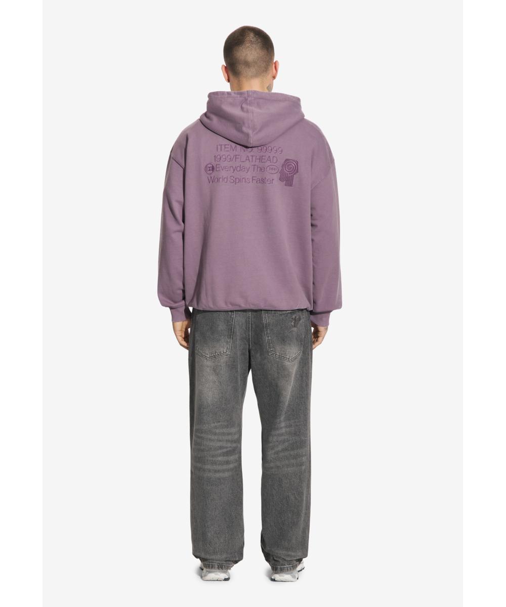 Flathead bluza z kapturem męska lawendowa