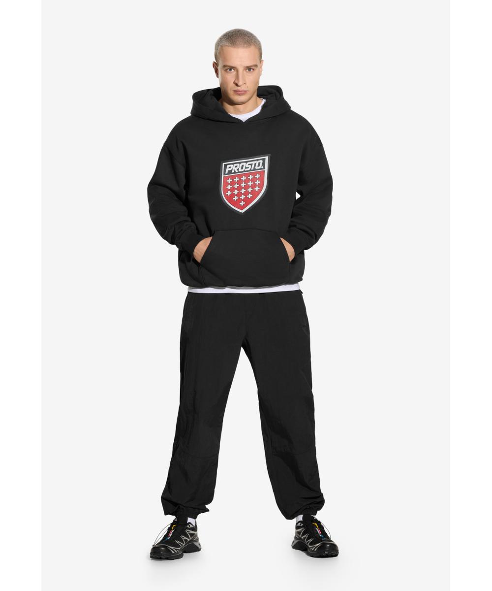 Infine bluza z kapturem czarna