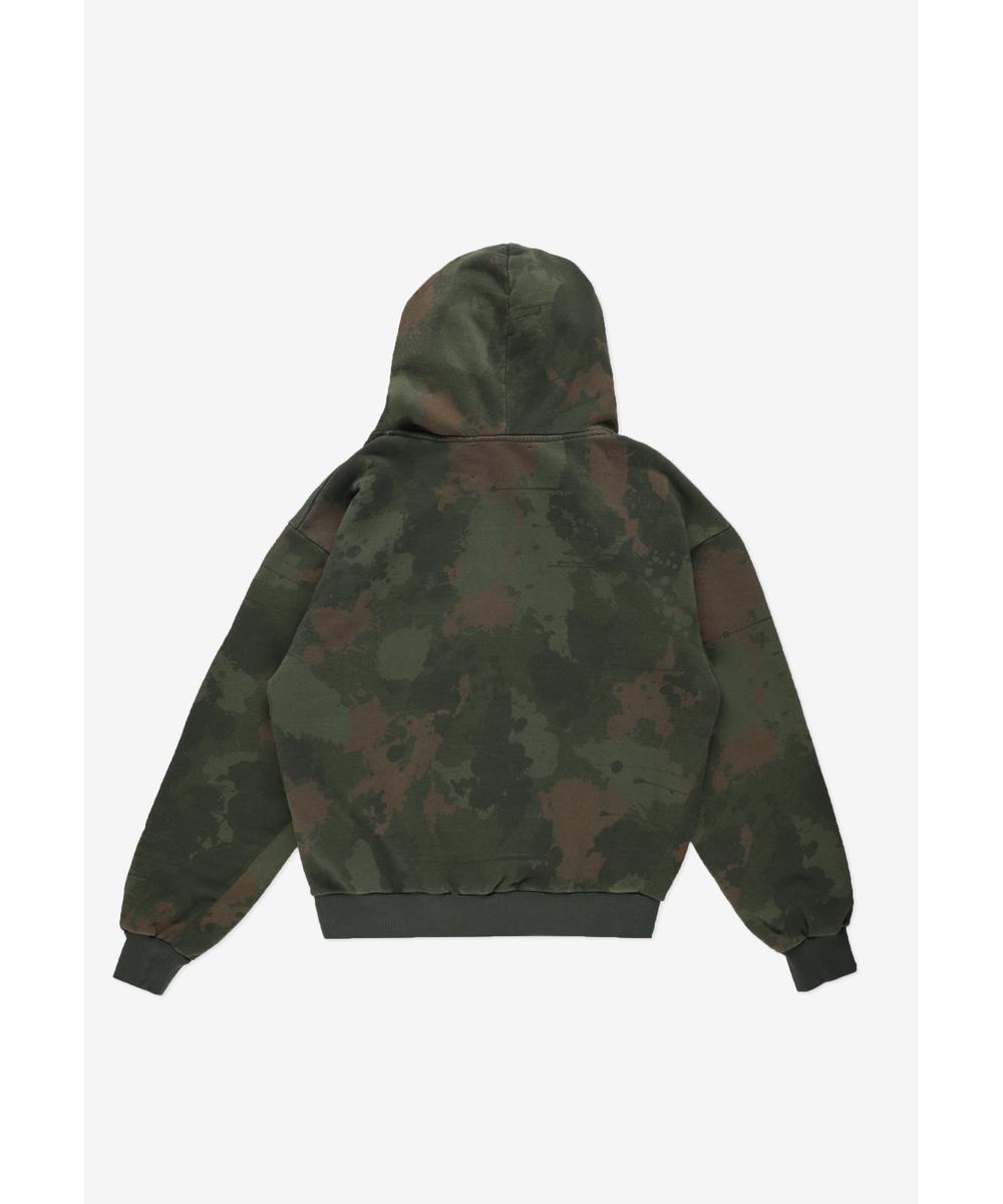 Camo bluza z kapturem moro