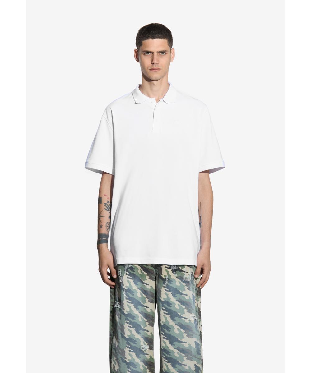 Lior polo męskie białe