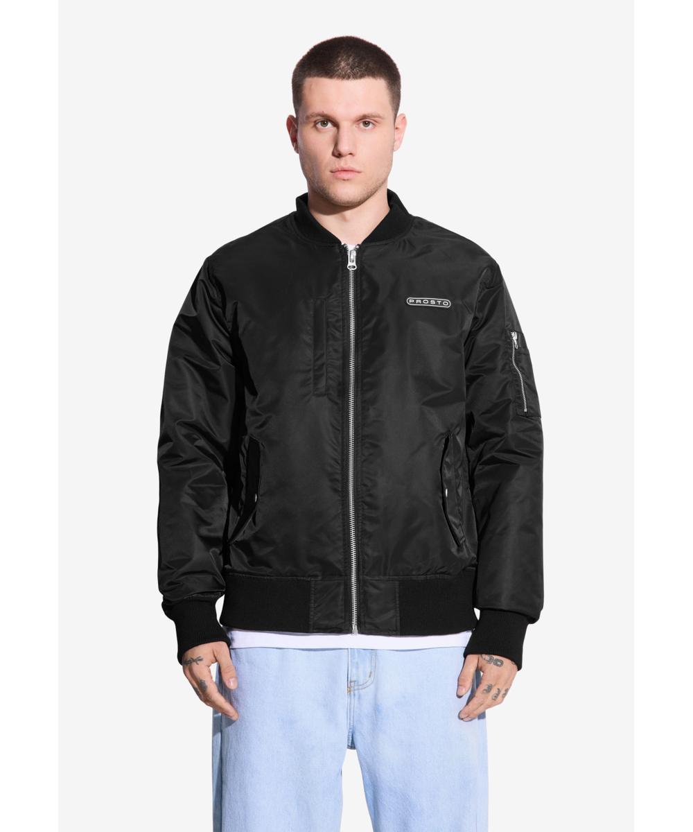 Bomber kurtka męska czarna