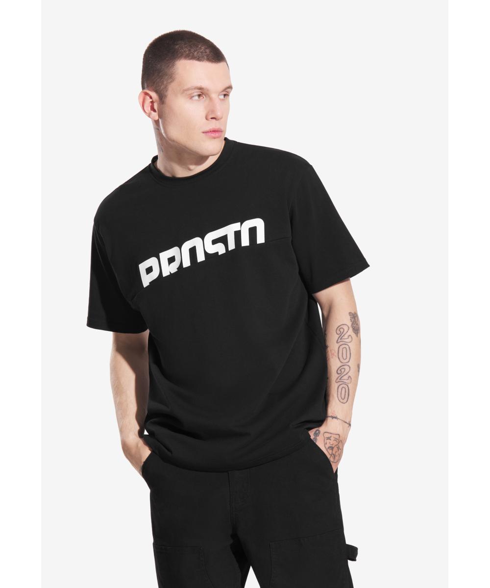 Spirit Level t-shirt bawełniany czarny