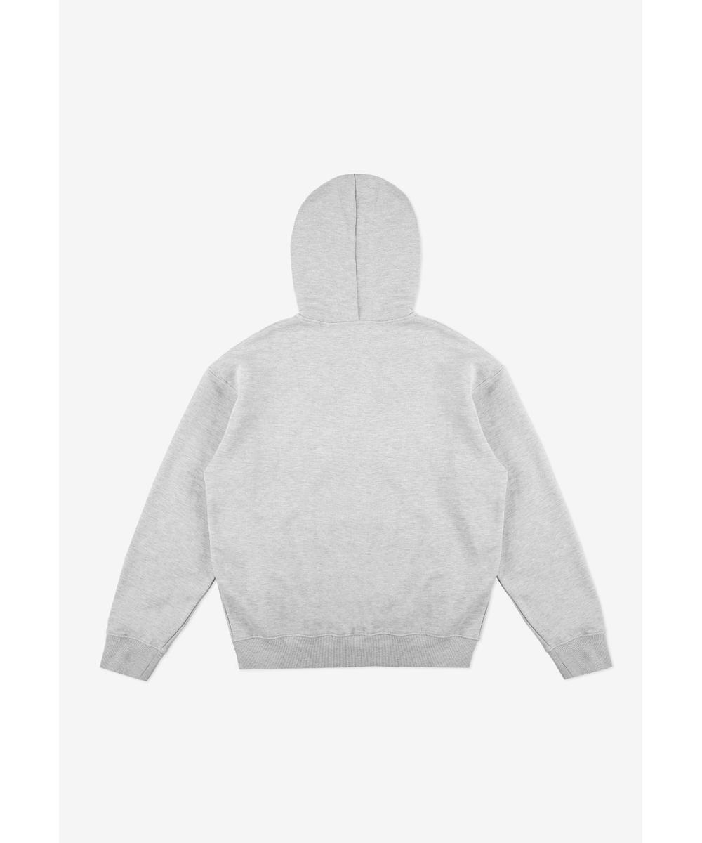 Axel bluza rozpinana z kapturem męska szara