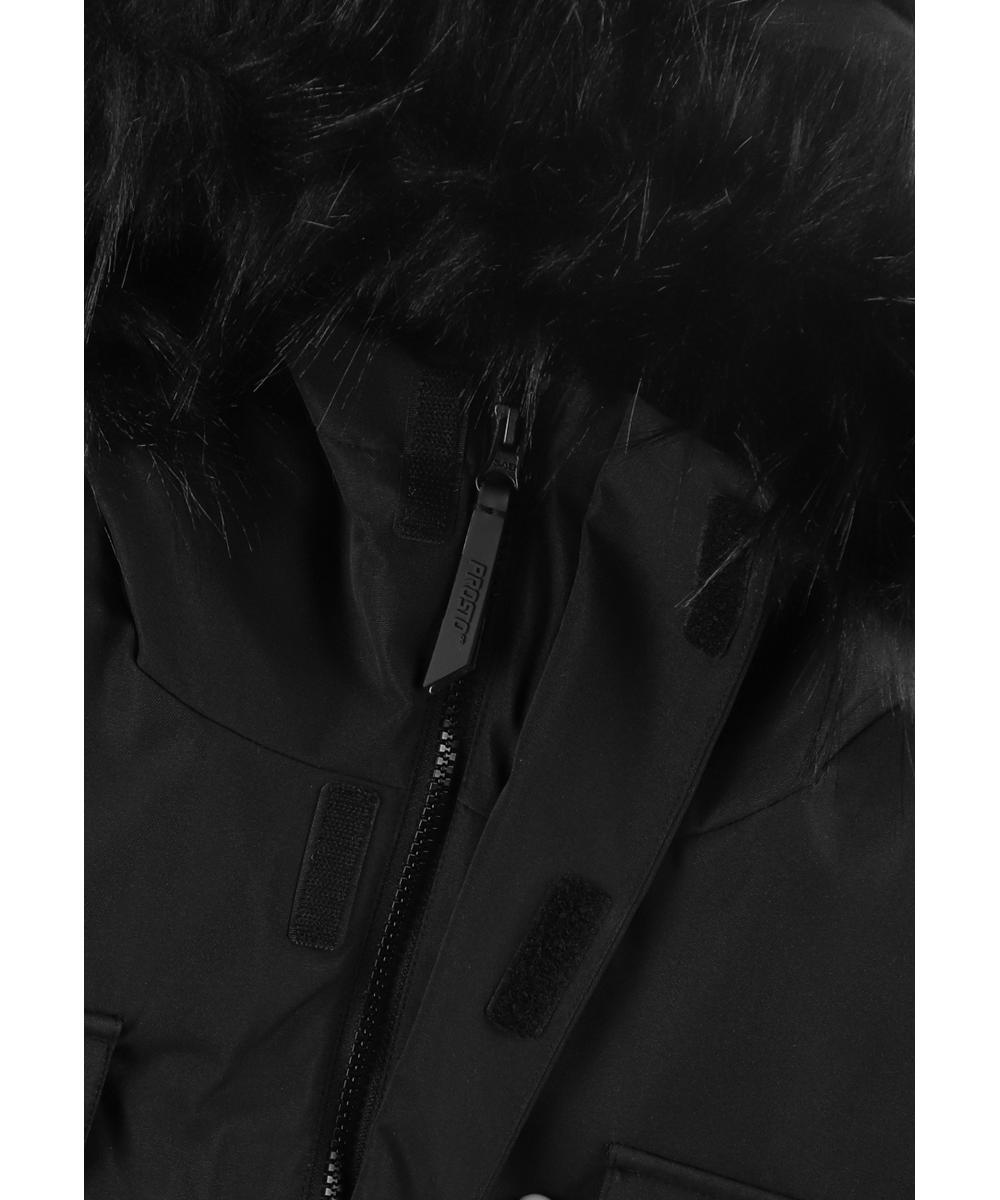 Expedition kurtka parka męska czarna