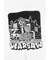 finerism t-shirt bawełniany biały