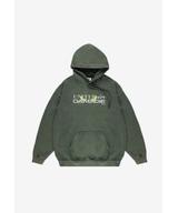 Damage bluza z kapturem khaki