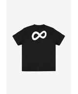 Infinity t-shirt męski z krótkim rękawem czarny