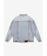 Civil kurtka jeansowa męska niebieska