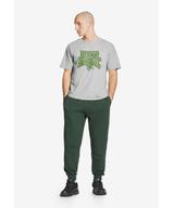 Chicago t-shirt męski bawełniany szary