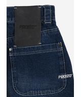 Long Pants Work spodnie jeansy damskie granatowe