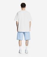 Shizzo jeansy krótkie męskie baggy jasnoniebieskie