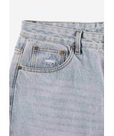 Bunker jeansy męskie regular niebieskie