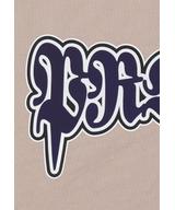 Graffiti t-shirt bawełniany beżowy