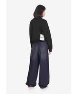 Bomb bluza bez kaptura damska czarna