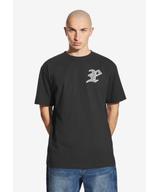 Gothic P t-shirt męski bawełniany czarny