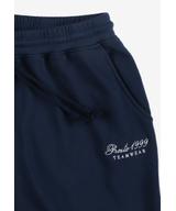 Football spodnie dresowe męskie granatowe