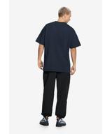 Graffiti t-shirt bawełniany granatowy