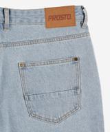 Jang jeansy krótkie męskie regular jasnoniebieskie