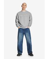 Graffiti bluza męska bawełniana szara