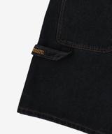 Baggy Zaxx jeansy krótkie męskie czarne