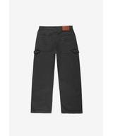 Utility spodnie męskie bawełniane ciemnoszare