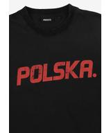 Polska t-shirt bawełniany czarny