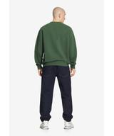 College bawełniana bluza męska khaki