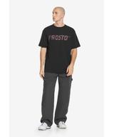 Big Log t-shirt męski bawełniany czarny