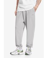 Big Log spodnie dresowe męskie przecierane szare