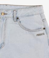 Overdyed jeansy męskie baggy jasnoniebieskie