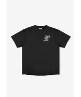 Gothic P t-shirt męski bawełniany czarny